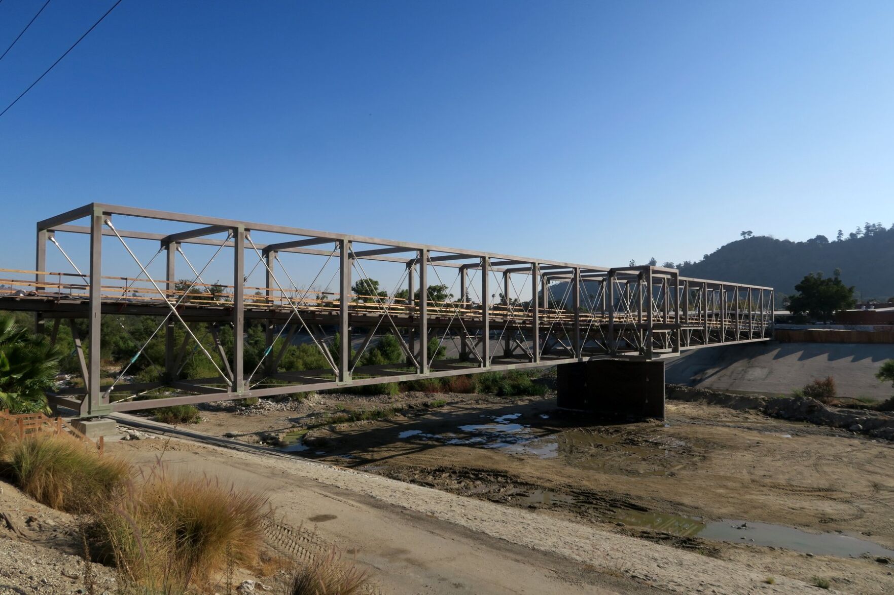 Taylor Yard Bridge under construction